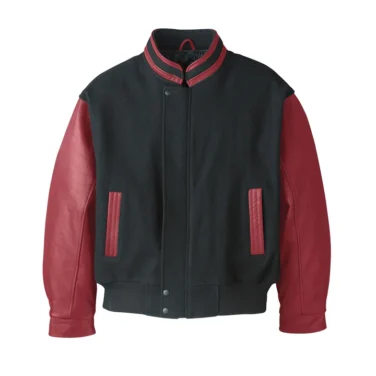 Canada Sportswear Men's Melton & Cowhide Bomber