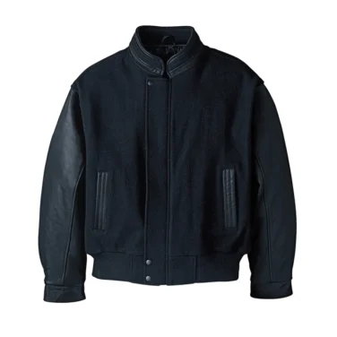 Canada Sportswear Men's Melton & Cowhide Bomber