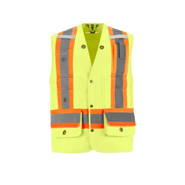 Canada Sportswear Men's Hi-vis Surveyor’s Safety Vest