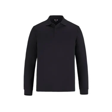 Canada Sportswear Men's Long Sleeve Pique Mesh Polo