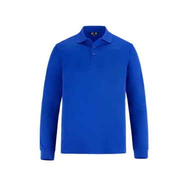 Canada Sportswear Men's Long Sleeve Pique Mesh Polo