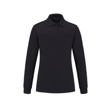 Canada Sportswear Ladies Long Sleeve Pique Mesh Polo