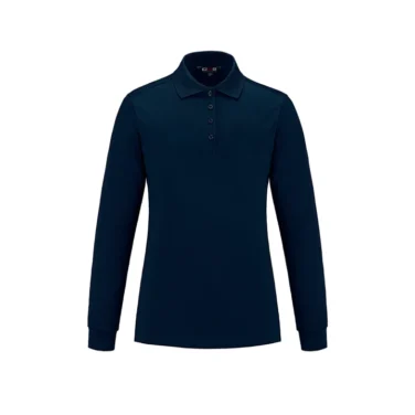 Canada Sportswear Ladies Long Sleeve Pique Mesh Polo