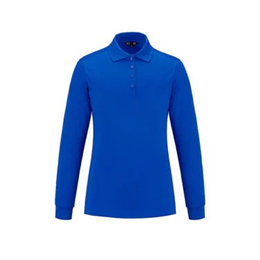 Canada Sportswear Ladies Long Sleeve Pique Mesh Polo