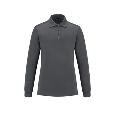 Canada Sportswear Ladies Long Sleeve Pique Mesh Polo