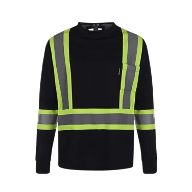 Canada Sportswear Men's Hi-vis Safety Long Sleeve Shirt