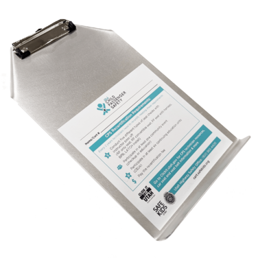 16" X 16" Steering Wheel Clipboard