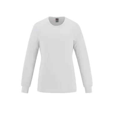Canada Sportswear Ladies Long Sleeve Crewneck Ring Spun Combed Cotton Tee