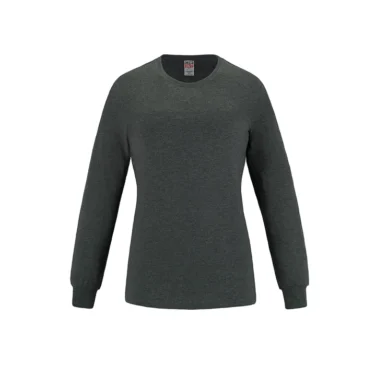 Canada Sportswear Ladies Long Sleeve Crewneck Ring Spun Combed Cotton Tee