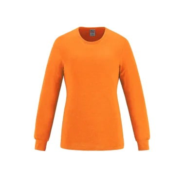 Canada Sportswear Ladies Long Sleeve Crewneck Ring Spun Combed Cotton Tee