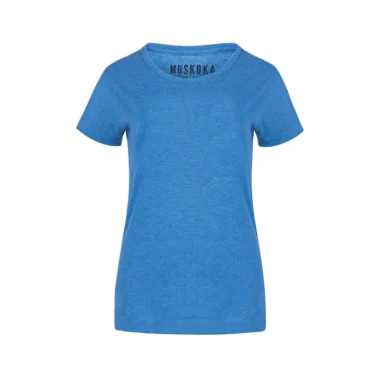 Canada Sportswear Ladies Poly/cotton Crew Neck Tee