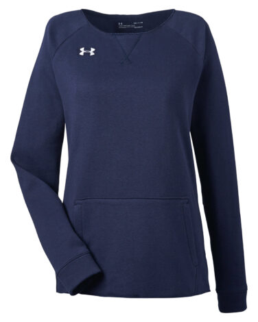 Under Armour Ladies' Hustle Fleece Crewneck Sweatshirt