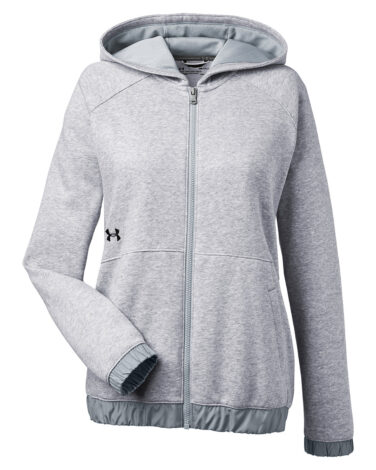 Under Armour Ladies' Hustle Full-zip Hooded Sweatshirt