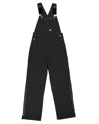 Berne Men's Short-Length Slab Unlined Duck Bib Overall