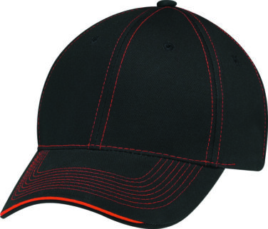 Deluxe Chino Twill 6 Panel Constructed Full - Fit