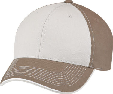 Deluxe Chino Twill 6 Panel Constructed Full - Fit