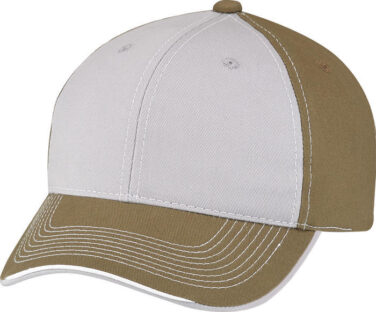 Deluxe Chino Twill 6 Panel Constructed Full - Fit