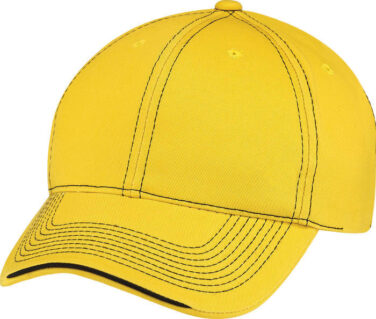 Deluxe Chino Twill 6 Panel Constructed Full - Fit