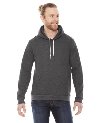 American Apparel Flex Fleece Drop Shoulder Pullover Hoodie