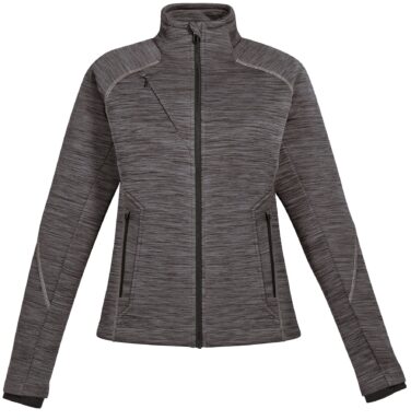The North End Ladies' Flux Melange Bonded Fleece Jacket
