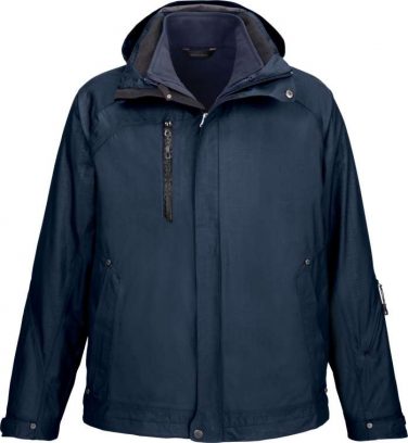 The North End Men's Caprice 3-In-1 Jacket With Soft Shell Liner