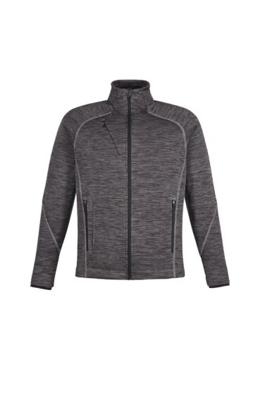 The North End Men's Flux Melange Bonded Fleece Jacket