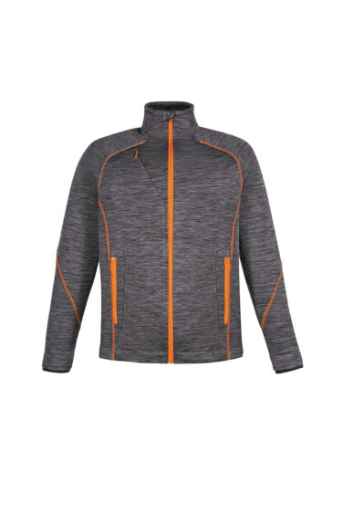 The North End Men's Flux Melange Bonded Fleece Jacket