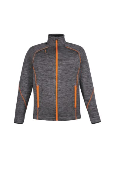The North End Men's Flux Melange Bonded Fleece Jacket