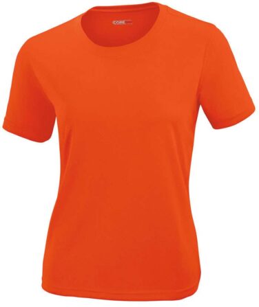 Pace Core365 Ladies' Performance Pique Crew Neck
