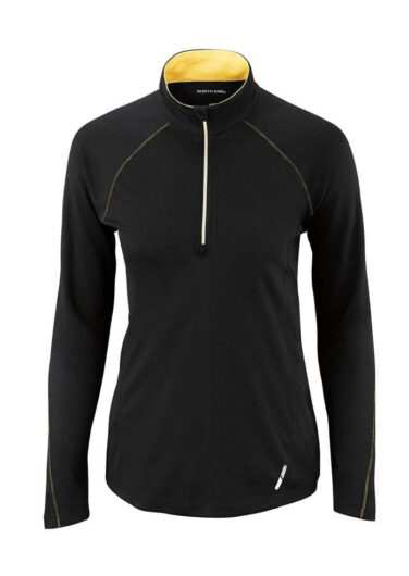 The North End Radar Ladies' Half-Zip Performance Long Sleeve Top