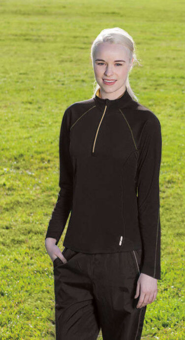 The North End Radar Ladies' Half-Zip Performance Long Sleeve Top