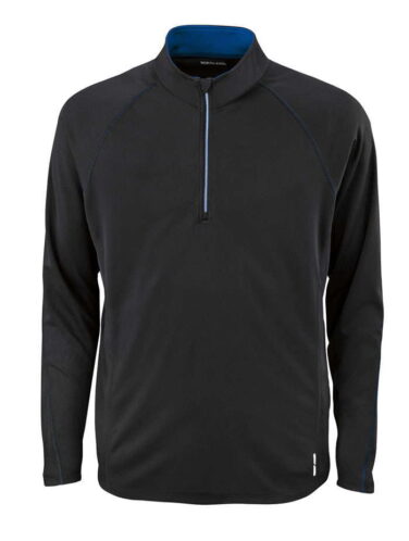The North End Radar Men's Half-Zip Performance Long Sleeve Top 