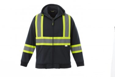 Canada Sportswear Freedom-Men's Hi-vis Full Zip Polyester Fleece Hoodie
