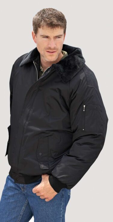 Canada Sportswear Men's Nylon Flight Bomber Jacket