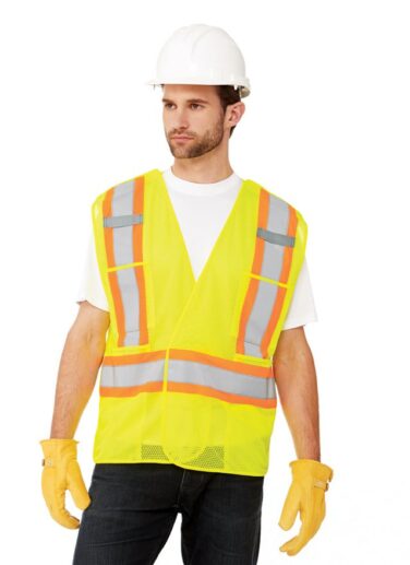 Canada Sportswear Men's Hi-Vis Safety Vest