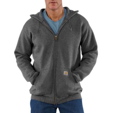 Carhartt Midweight Hooded Zip-Front Men's Sweatshirt