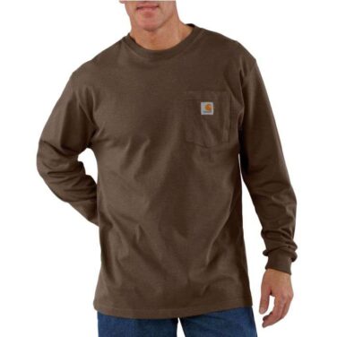 Carhartt Men's Long Sleeve Workwear Pocket T-Shirt