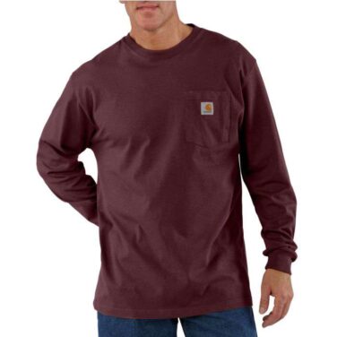 Carhartt Men's Long Sleeve Workwear Pocket T-Shirt