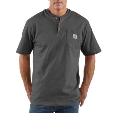 Carhartt Men's Short Sleeve Workwear Henley