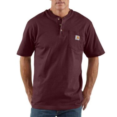 Carhartt Men's Short Sleeve Workwear Henley