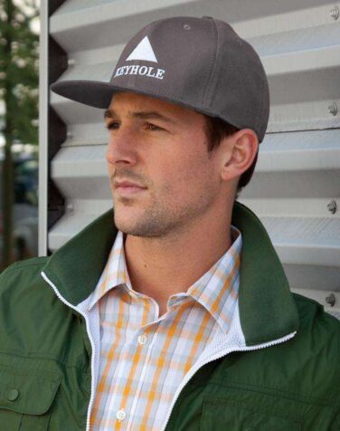 New Era Men's Flat Peak Snapback Cap