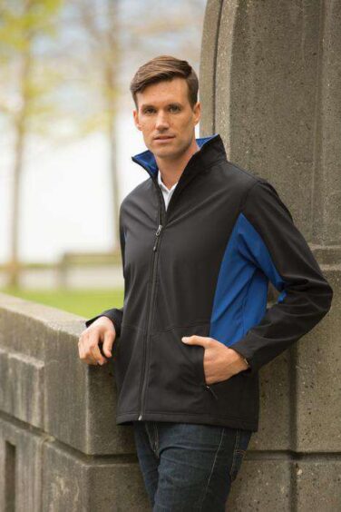 SanMar Coal Harbour Everyday Colour Block Soft Shell Jacket
