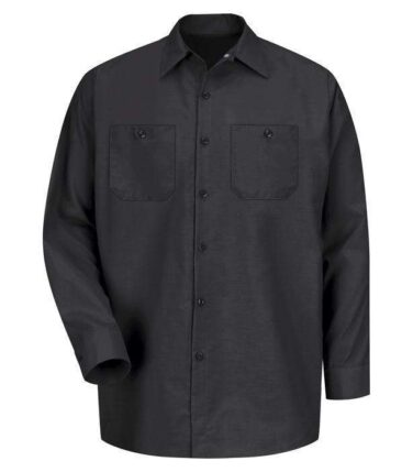 SanMar Red Kap Industrial Long Sleeve Work Shirt