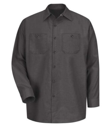 SanMar Red Kap Industrial Long Sleeve Work Shirt
