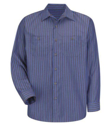 SanMar Red Kap Industrial Long Sleeve Work Shirt