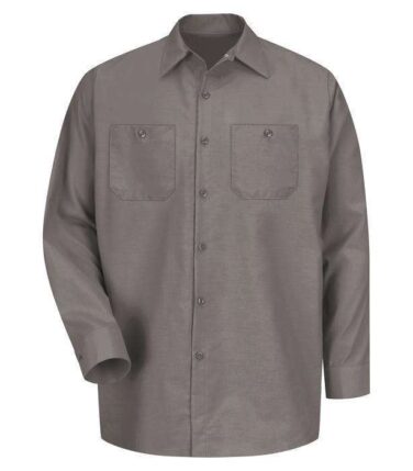 SanMar Red Kap Industrial Long Sleeve Work Shirt