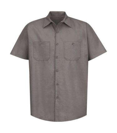 SanMar Red Kap Industrial Short Sleeve Work Shirt