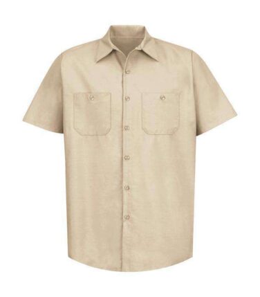 SanMar Red Kap Industrial Short Sleeve Work Shirt