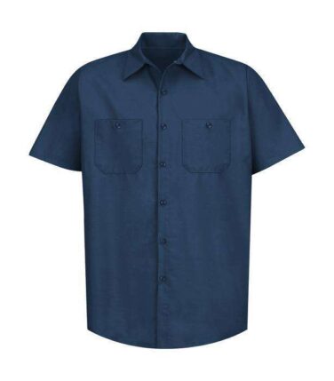 SanMar Red Kap Industrial Short Sleeve Work Shirt