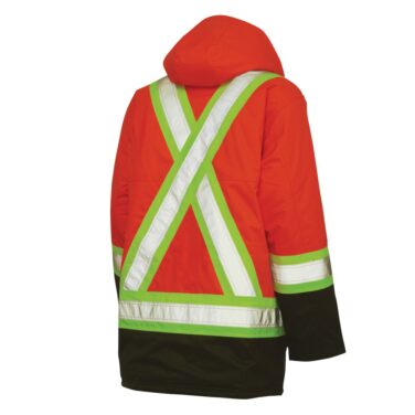 Work King Lined Safety Insulated Parka